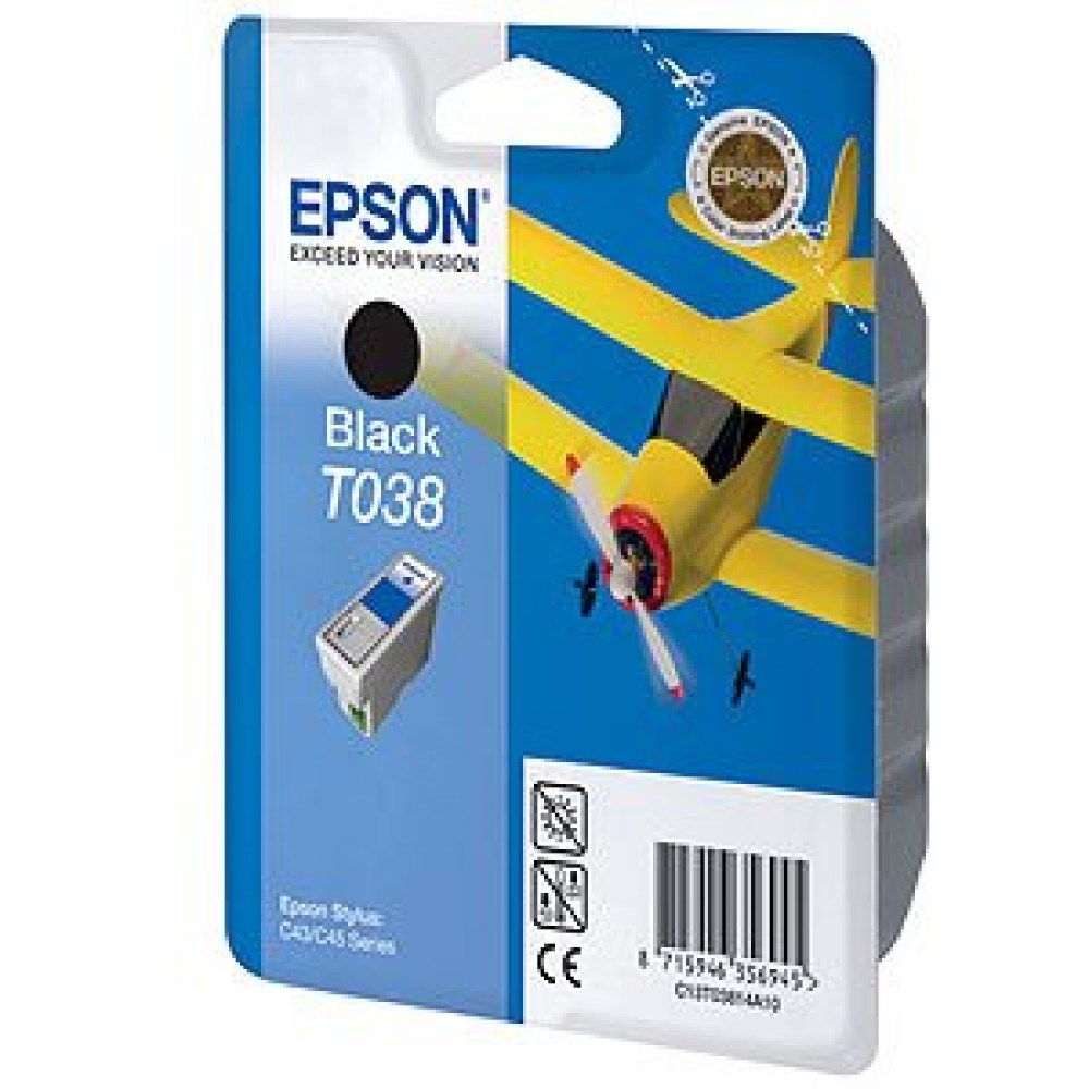 Epson Tusz Stylus C43 T038 Black 