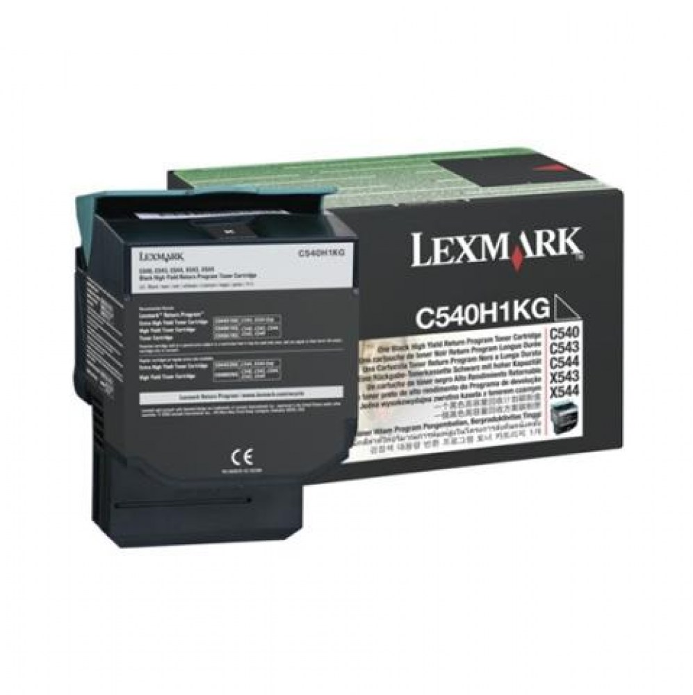 Lexmark Toner C540/543 C540H1KG Bla 2,5K 