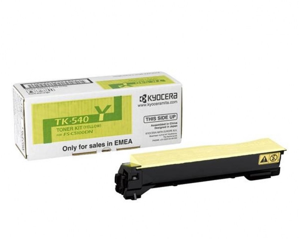 Kyocera Toner TK-540Y Yellow 1T02HLAEU0
