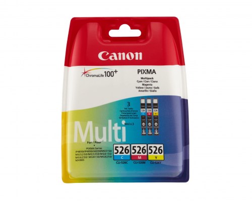 Canon Tusz CLI-526 CMY 3pack 3 x 520s 