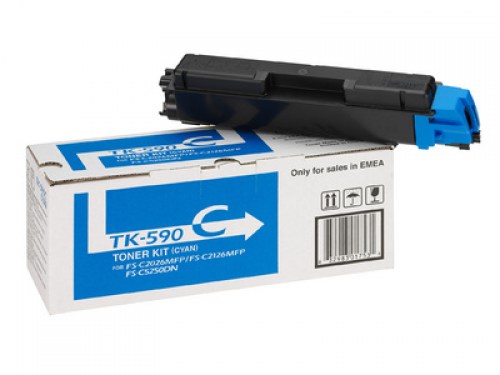 Kyocera Toner TK-590C Cyan 1T02KVCNL0
