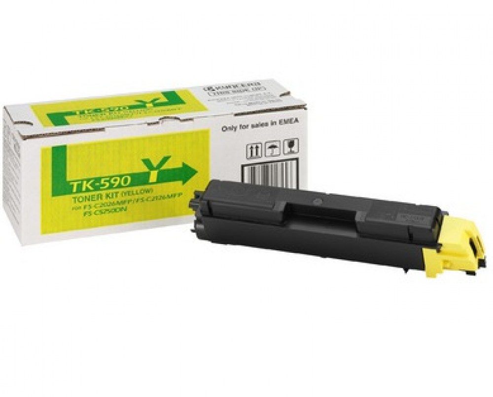 Kyocera Toner TK-590Y Yellow 1T02KVANL0
