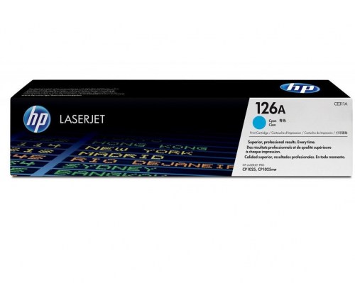 HP Toner nr 126 CE311A Cyan 1k 