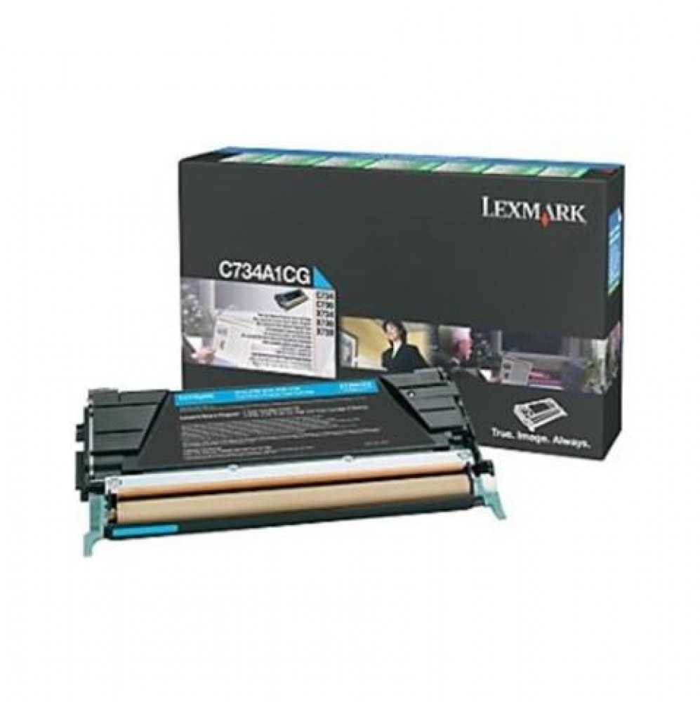 Lexmark Toner C734/736 C734A1CG Cyan 6K 