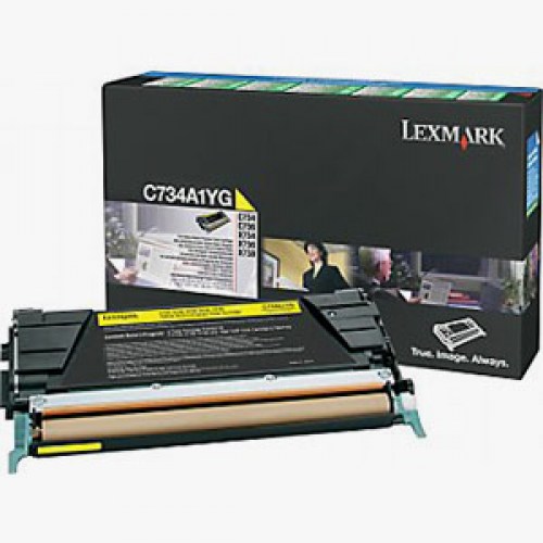 Lexmark Toner C734/736 C734A1YG Yello 6K 