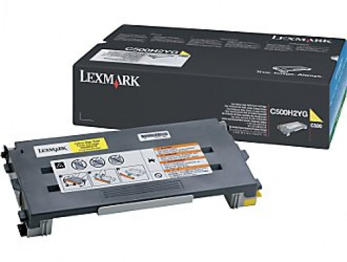 Lexmark Toner C500n/X500 C500H2YG Yellow 3K