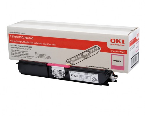 OKI Toner C110/130/160 Magenta 44250722  2,5K