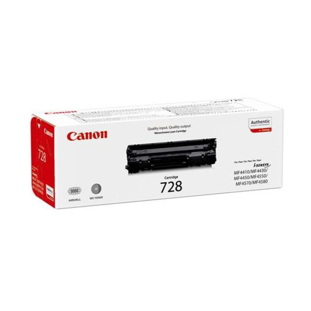 Canon Toner CRG 728 Black 2.1K MF4410/4430/4450