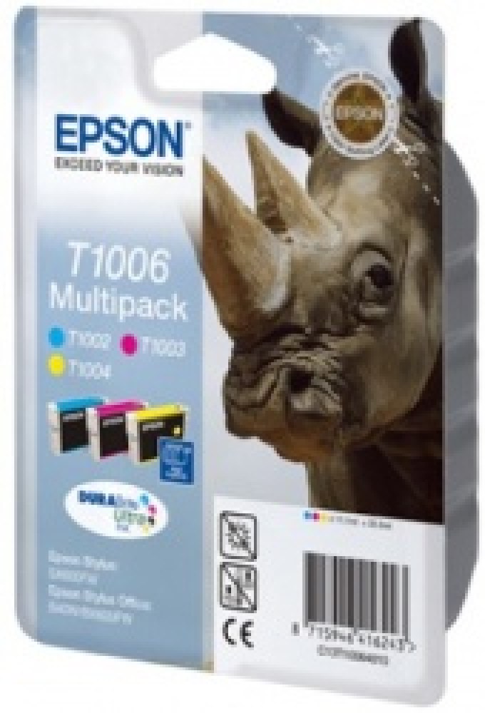 Epson Tusz SX510 T1006 CMY 3pack, 3x11,1ml