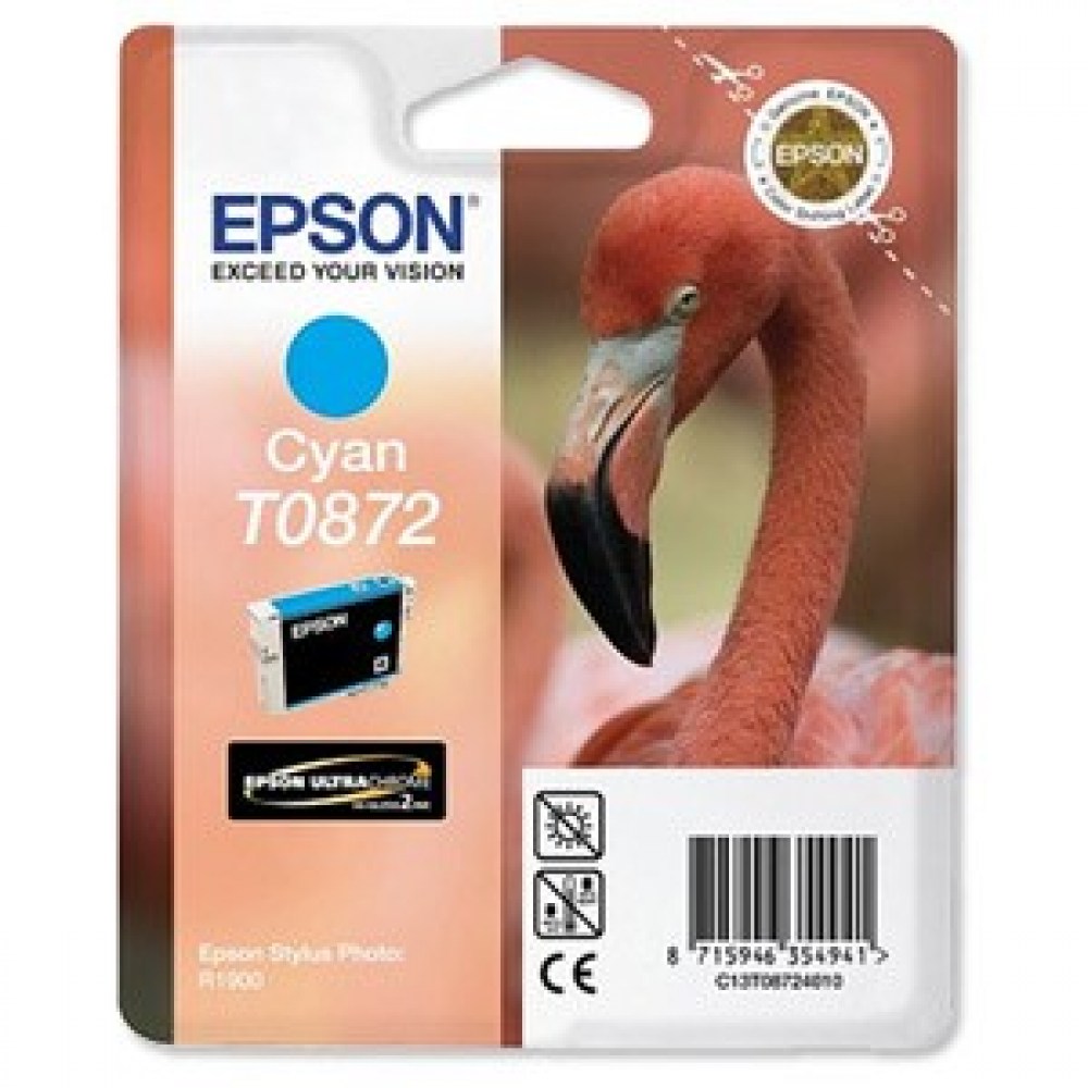 Epson Tusz Stylus Photo R1900 T0872 Cyan