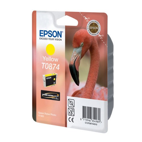 Epson Tusz Stylus Photo R1900 T0874 Yellow 11ml