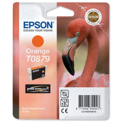 Epson Tusz Stylus Photo R1900 T0879  Orange 11ml