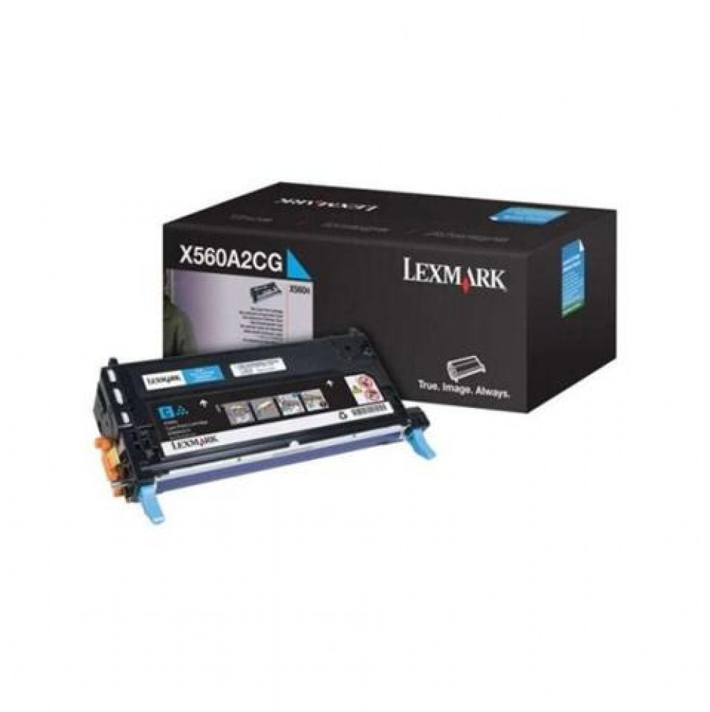 Lexmark Toner X560 X560A2CG Cyan 4K 