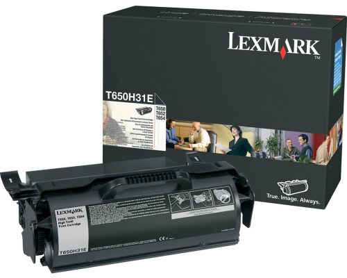 Lexmark Toner T650/652 T650H31E Black 25K