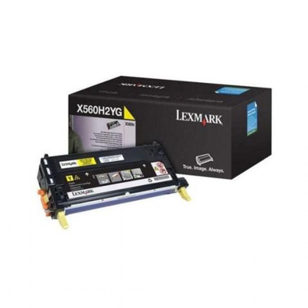 Lexmark Toner X560 X560H2YG Yellow 10K 