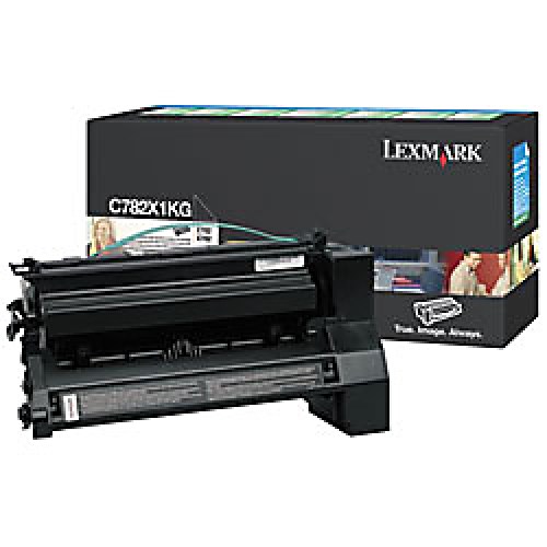 Lexmark Toner C782 C782X1KG Black 15K 