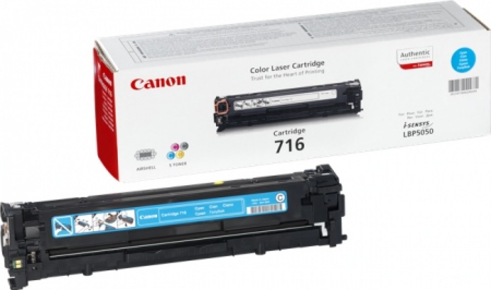 Canon Toner CRG 716 Cyan 1.5K LBP5050