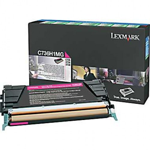 Lexmark Toner C736/X736 C736H1MG Mag 10K 