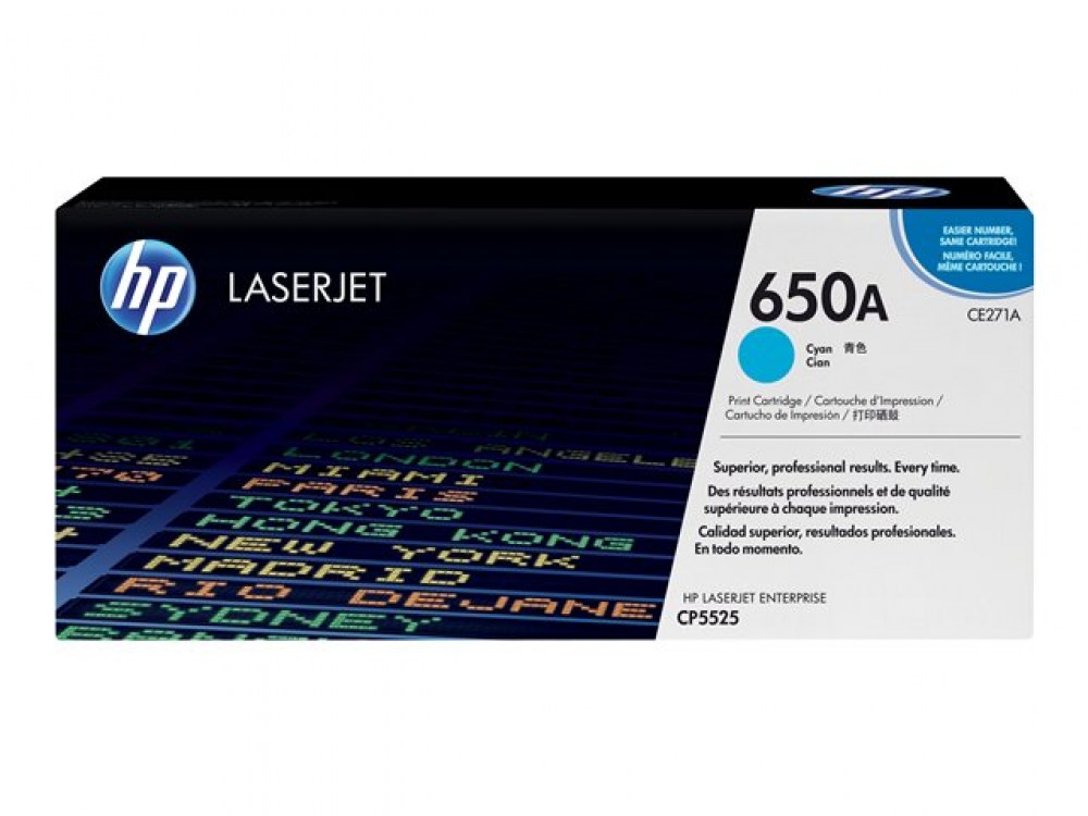 HP Toner CE271A Cyan 15K 