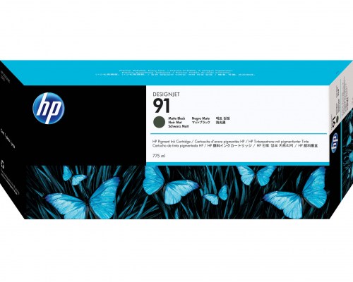 HP Tusz nr 91 C9464A Matte Black 775ml