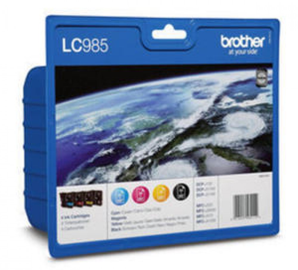 Brother Tusz LC985 CMYK 4pack 