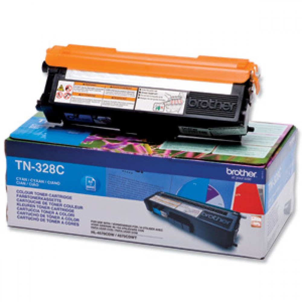 Brother Toner TN-328 Cyan 6K 