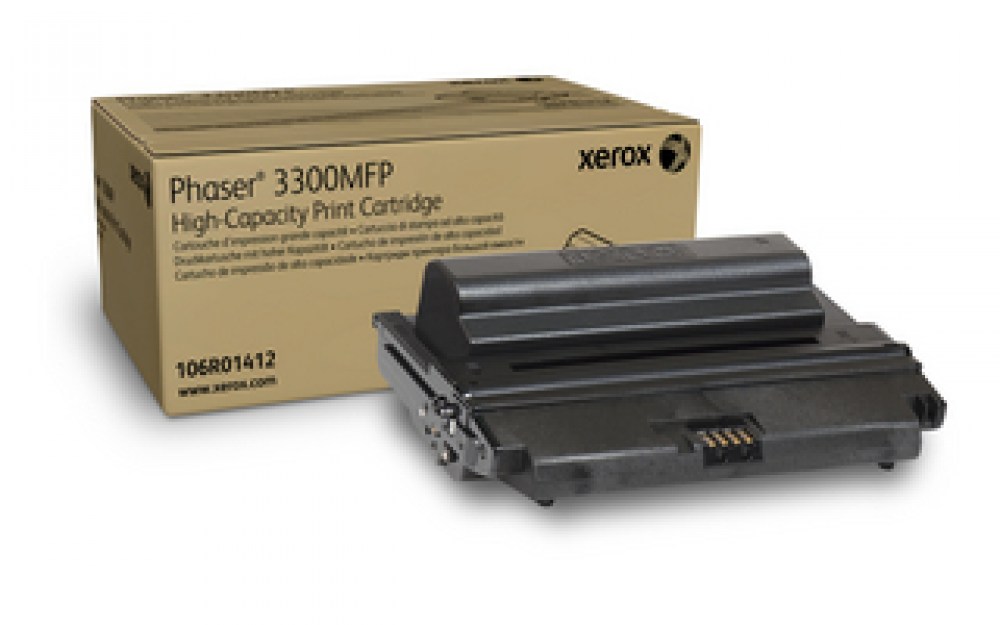 Xerox Toner Phaser 3300 106R01412 Black 8K