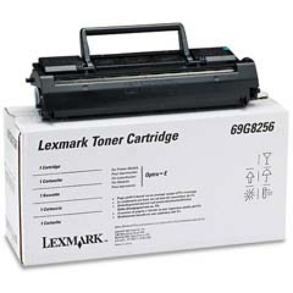 Lexmark Toner Optra E 69G8256 Black 3K 