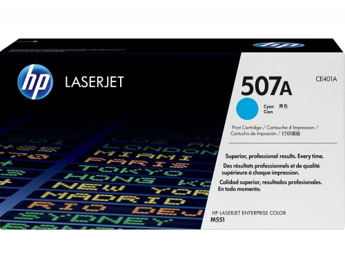 HP Toner nr 507A CE401A Cyan 6K 