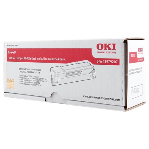 OKI Toner B440 43979207 10K 