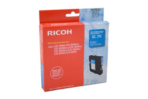 Ricoh Gel cart GC-21C 405533 Cyan 1000sh