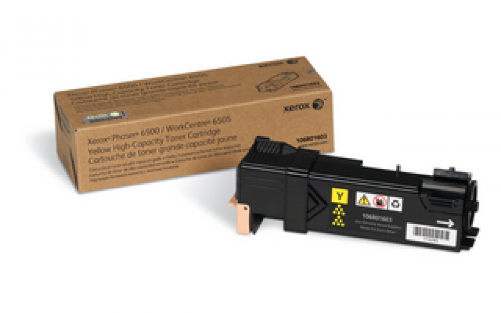 Xerox Toner Phaser 6500 106R01603 Yellow 2,5K