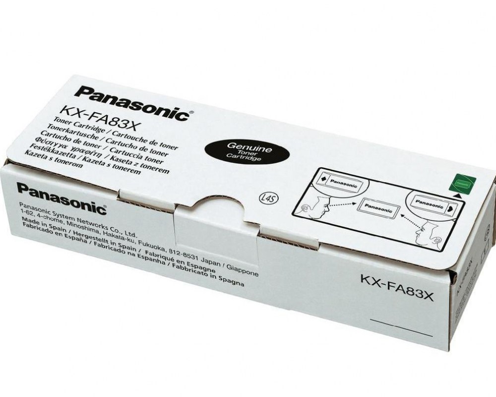 Panasonic Toner KX-FA83X BLACK 2,5K KX-FL511,513,540,611,613