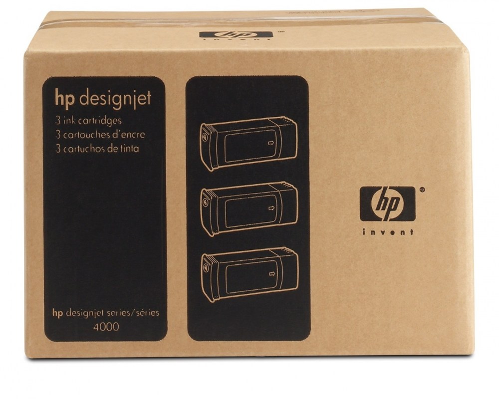 HP Tusz nr 90 Yellow C5085A 3pack 3x400m