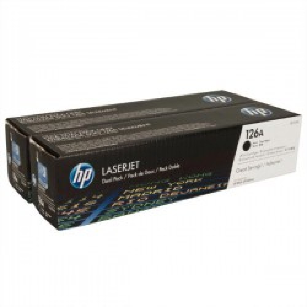 HP Toner nr 126 CE310AD Black 2pack 2x1,2K