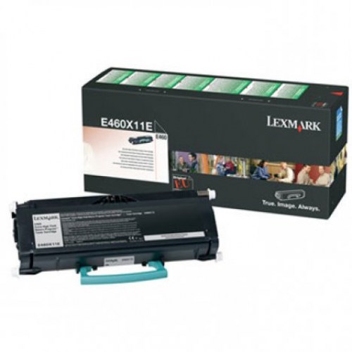 Lexmark Toner E460 E460X11E Black 15K 