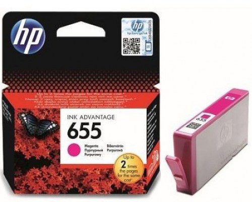 HP Tusz nr 655 CZ111AE Magenta 