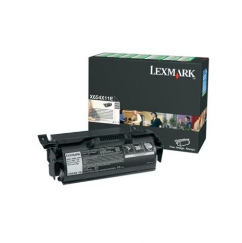 Lexmark Toner X654X11E Black 36K 