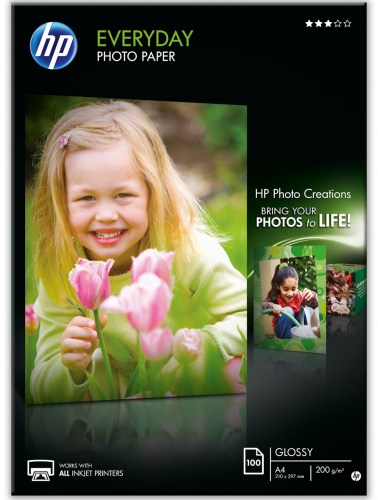 HP Papier Everyday Photo Glossy 200g A4 