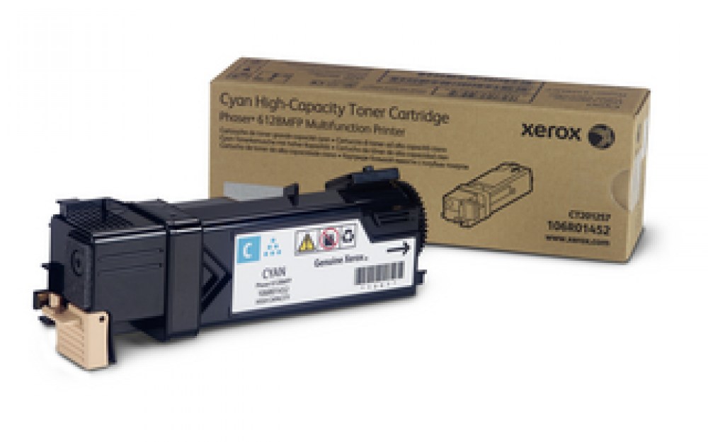 Xerox Toner Phaser 6128 106R01456 Cyan 2,5K