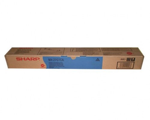 Sharp Toner MX-27GTCA Cyan 15K 