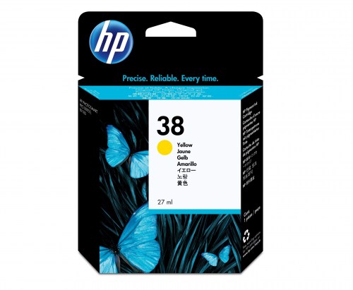 HP Tusz nr 38 C9417A Yellow 27ml