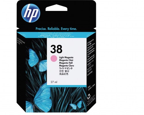 HP Tusz nr 38 C9419A Light Magenta