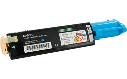 Epson Toner AcuLaser CX21 S050318 Cyan 5K