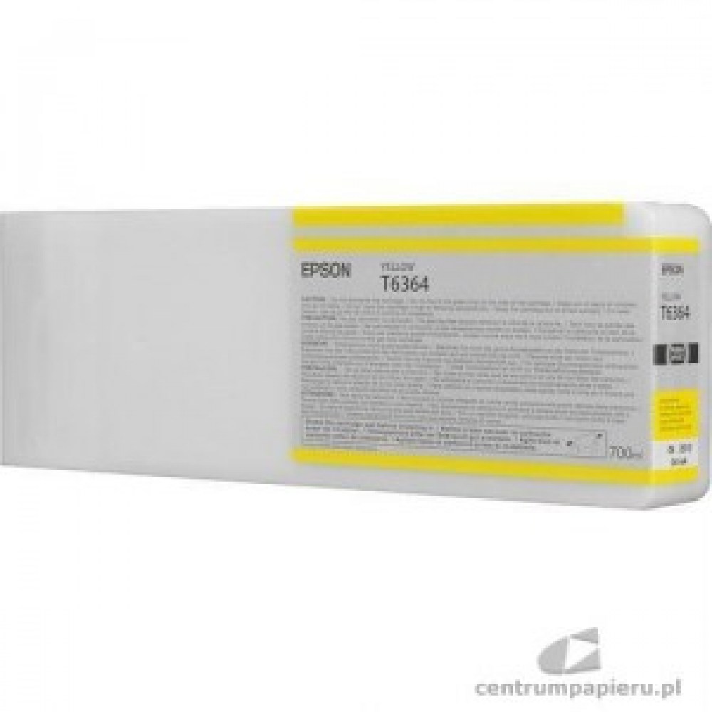 Epson Tusz Stylus Pro 7900 T6364 Yellow 700ml