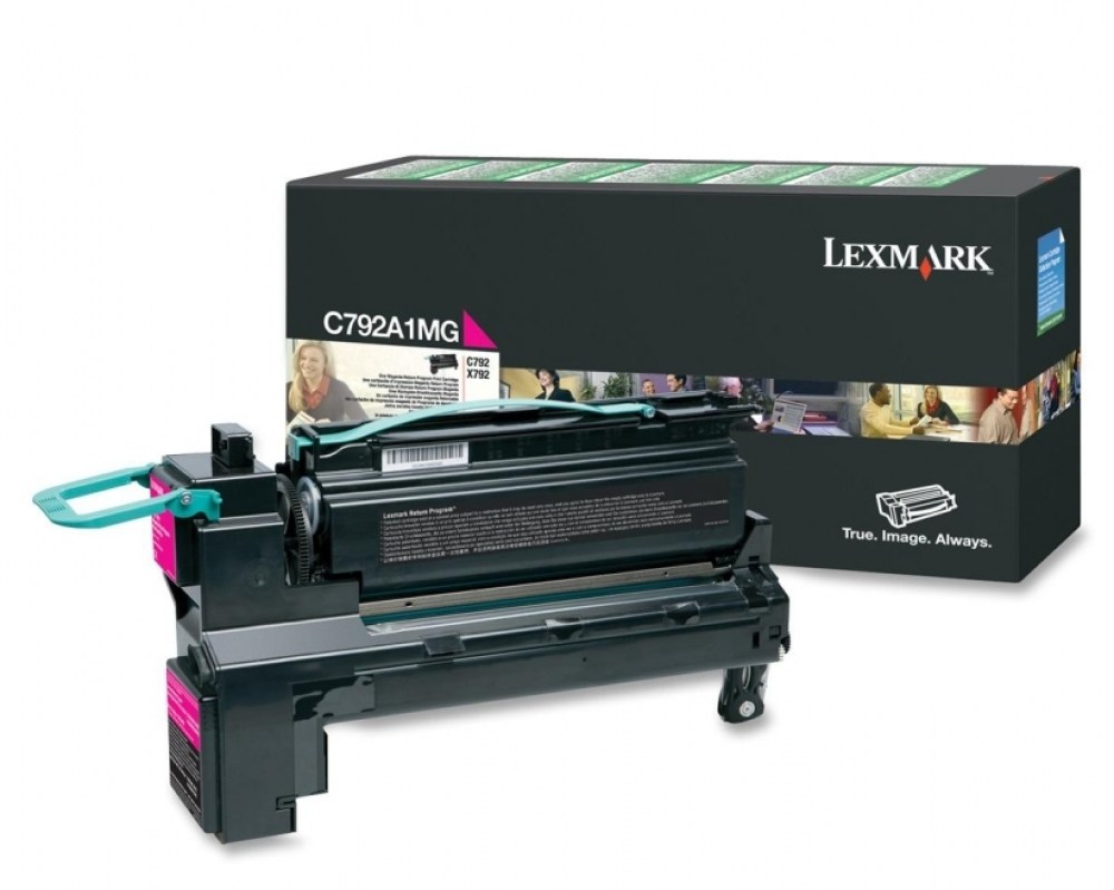 Lexmark Toner C792A1MG Magenta 6K 