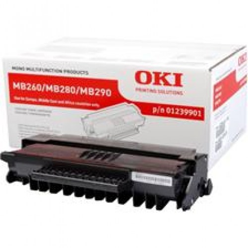 EOL OKI Toner MB260/280/ Black01239901 3K