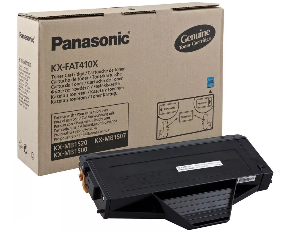 Panasonic Toner KX-FAT410X BLACK 2,5K KX-MB1500,1520,1530