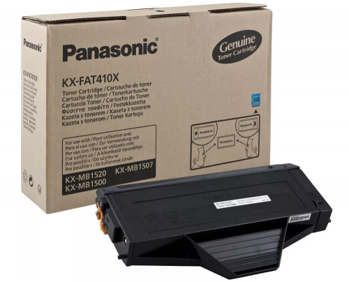 Panasonic Toner KX-FAT410X BLACK 2,5K KX-MB1500,1520,1530