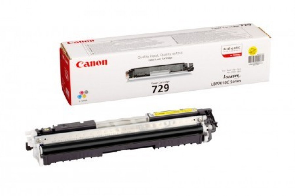 Canon Toner CRG 729 Yellow 1K  